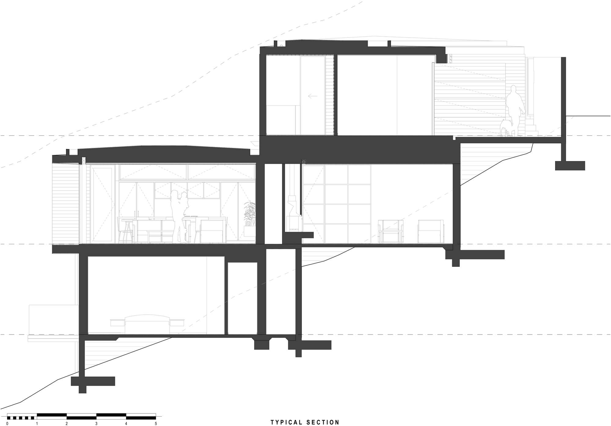 Scarborough BÃªton Brut House by Young Architects
